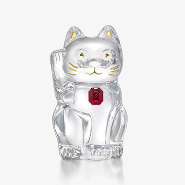 バカラ まねき猫 レッドオクトゴン